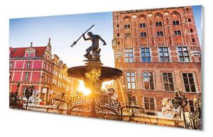 Sklenený obraz Gdańsk Memorial Fountain 100x50 cm 2 Prívesky