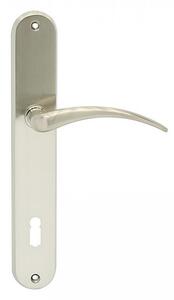 Dverové kovanie COBRA MILENA (OCS), kľučka-kľučka, WC kľúč, COBRA OCS (chróm matný), 72 mm