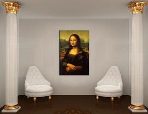 Obraz na plátne MONA LISA – Leonardo Da Vinci Zľava 60 % 100x60 cm