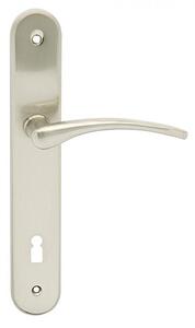 Dverové kovanie COBRA ZEUS (ONS), kľučka-kľučka, WC kľúč, COBRA ONS (nikel matný), 90 mm