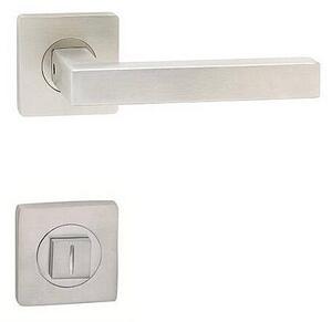 Dverové kovanie COBRA PAVLA-S (IN), kľučka-kľučka, WC kľúč, COBRA IN (nerez)