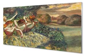 Obraz na skle Balerínky tanec v lese 120x60 cm 4 Prívesky