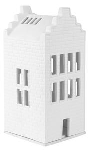Porcelánový svietnik domček Large Brick House 21 cm