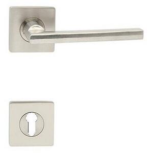Dverové kovanie COBRA PLAZA-S (IN), kľučka-kľučka, WC kľúč, COBRA IN (nerez)