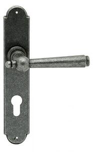 Dverové kovanie COBRA HAMBURG (K), kľučka-kľučka, Otvor na cylindrickú vložku PZ, COBRA K (kované kovanie), 90 mm