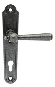 Ochranné kovanie COBRA REGEN (K), kľučka-kľučka, Otvor na cylindrickú vložku PZ, COBRA K (kované kovanie), 90 mm