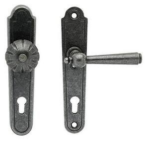 Ochranné kovanie COBRA REGEN (K), kľučka ľavá / guľa, Otvor na cylindrickú vložku PZ, COBRA K (kované kovanie), 72 mm