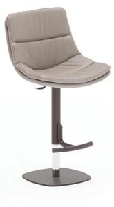 SCOTT barová dizajnová stolička otočná, výškovo nastaviteľná