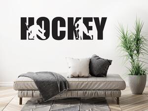 Nalepte.cz Hockey nálepka na stenu 40 x 11 cm