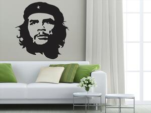 Nalepte.cz Che Guevara nálepka na stenu 30 x 32 cm