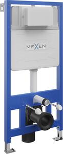 Podomietkový WC rám MEXEN FENIX SLIM 8 cm modrý