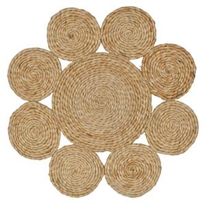 Jutové prestieranie Enslow Natural – set 4 ks