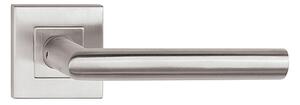 Dverové kovanie TWIN DUO HR H 1355 M3 (E), kľučka/kľučka, hranatá rozeta, Hranatá rozeta s otvorom pre obyčajný kľúč BB, Twin E (nerez matná)