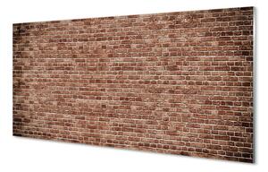 Obraz na skle Vintage tehlové múry 100x50 cm 2 Prívesky
