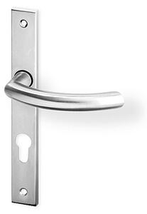 Dverové kovanie ACT Gina UŠ (NEREZ), kľučka-kľučka, Otvor pre obyčajný kľúč BB, AC-T Nerez, 72 mm