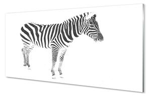 Sklenený obraz maľované zebra 140x70 cm 2 Prívesky