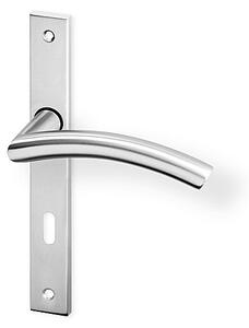 Dverové kovanie ACT Pipa UŠ (NEREZ), kľučka-kľučka, WC kľúč, AC-T Nerez, 72 mm