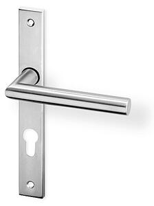 Dverové kovanie ACT Tipa UŠ (NEREZ), kľučka-kľučka, WC kľúč, AC-T Nerez, 72 mm