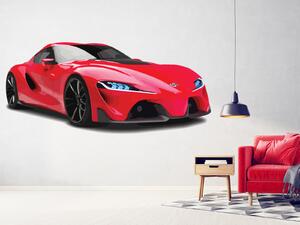 Nalepte.cz Toyota FT-1 textilní prelepiteľná nálepka na stenu 47 x 21 cm