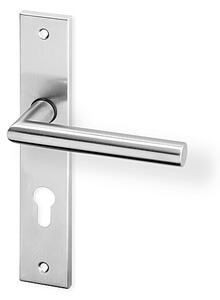 Dverové kovanie ACT Tipa HR ECO (NEREZ), kľučka-kľučka, WC kľúč, AC-T Nerez, 90 mm