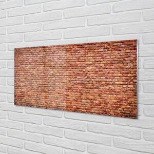 Obraz na skle Tehlové múry wall 120x60 cm 2 Prívesky
