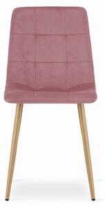 Set jedálenských stoličiek KARA ružové (4ks)