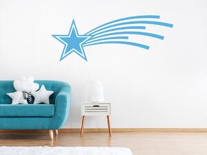 Nalepte.cz Kométa nálepka na stenu 40 x 15 cm