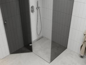Mexen ROMA sprchovací kút 70x80cm, 6mm sklo, chrómový profil-šedé sklo, 854-070-080-01-40