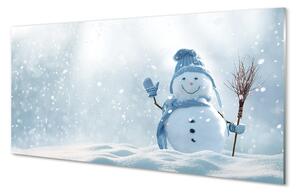 Nástenný panel  snehuliak sneh 100x50 cm