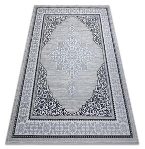 Koberec GLOSS 8490 52 Ornament, rám slonová kosť / sivý