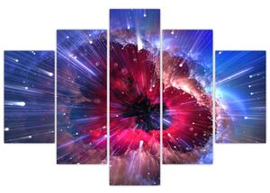 Obraz - Energia vesmíru (150x105 cm)