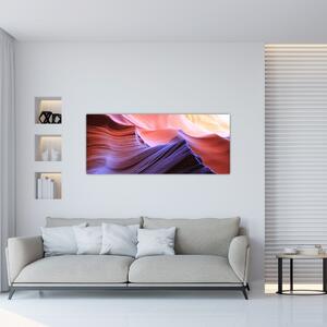 Obraz - farebný piesok (120x50 cm)