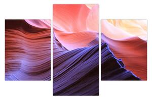 Obraz - farebný piesok (90x60 cm)