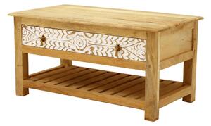 Massive home | Konferenční stolek z masivního mangového dřeva Massive Home Sweet II SWT011