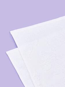 Sinsay - Vzorovaný bavlnený uterák - biela