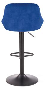 Barová stolička SCH-101 tmavomodrá