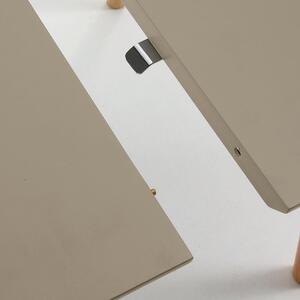 MUZZA Jedálenský stôl quio 160 (260) x 100 cm hnedý