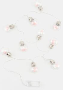 Sinsay - LED svetielka - pastelová ružová