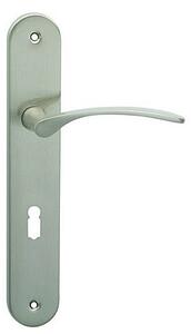 Dverové kovanie COBRA ALEXIS (ONS), kľučka-kľučka, WC kľúč, COBRA ONS (nikel matný), 72 mm