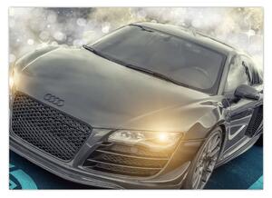 Obraz auta Audi - sivé (70x50 cm)