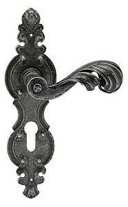 Dverové kovanie COBRA BERLIN (K), kľučka-kľučka, Otvor na cylindrickú vložku PZ, COBRA K (kované kovanie), 72 mm