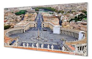 Sklenený obraz Rome Vatican square panorama 100x50 cm 2 Prívesky