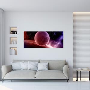 Obraz - Planéta (120x50 cm)