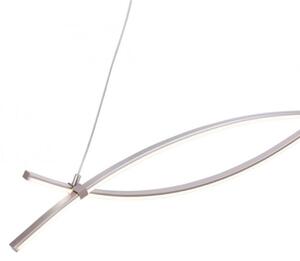 JUST LIGHT. 15382-55 - LED Luster na lanku MAJA 2xLED/8,4W/230V chróm
