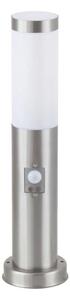 Rabalux 8267 - Vonkajšia lampa so senzorom INOX TORCH 1xE27/25W IP44
