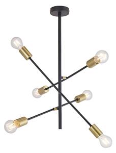 Rabalux 2104 - Luster na tyči LANNY 6xE27/15W/230V