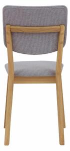 Jedálenská stolička Tallin sivá
