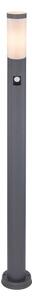 Globo 3159AS - Von. lampa so senzorom BOSTON 1xE27/15W/230V IP44 110 cm antracit