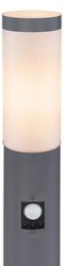 Globo 3159AS - Von. lampa so senzorom BOSTON 1xE27/15W/230V IP44 110 cm antracit
