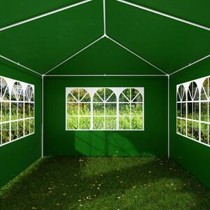 Záhradný altánok 3x6 m zelený SH06ZE Dekorhome